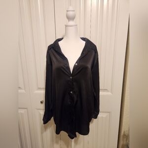 Elegant Black Women's Top